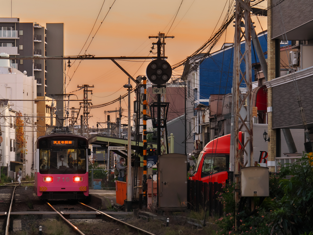 たそがれ電停物語