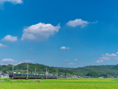 夏空高く