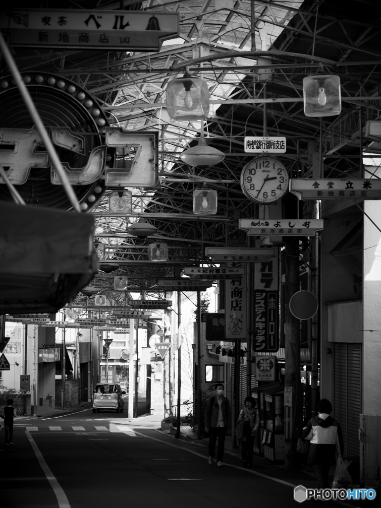 或る商店街にて