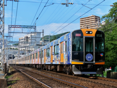 阪神のお酒電車