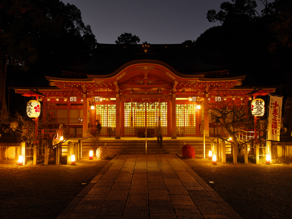 夜の天神様