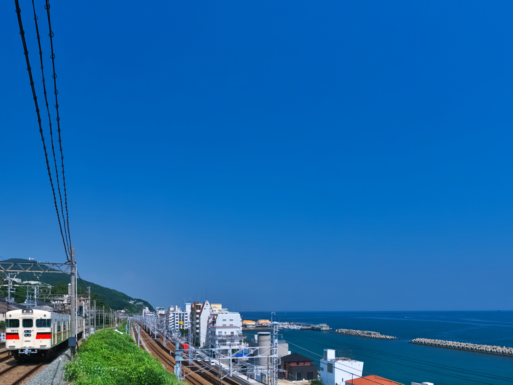 夏空高く