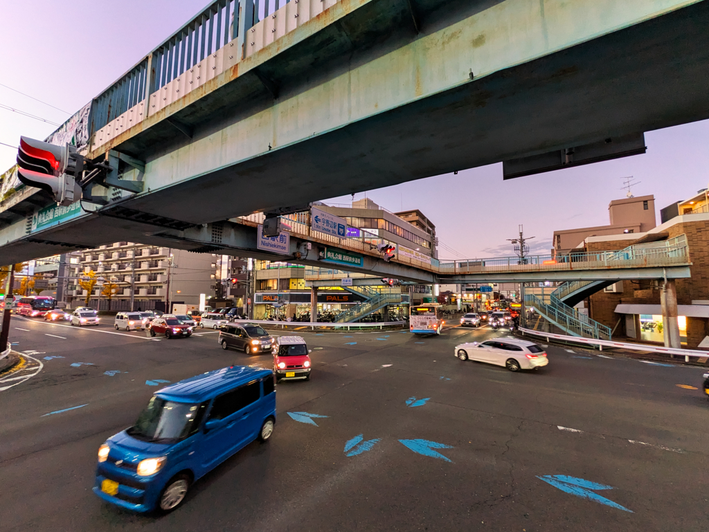 エッチな歩道橋♡