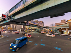 エッチな歩道橋♡