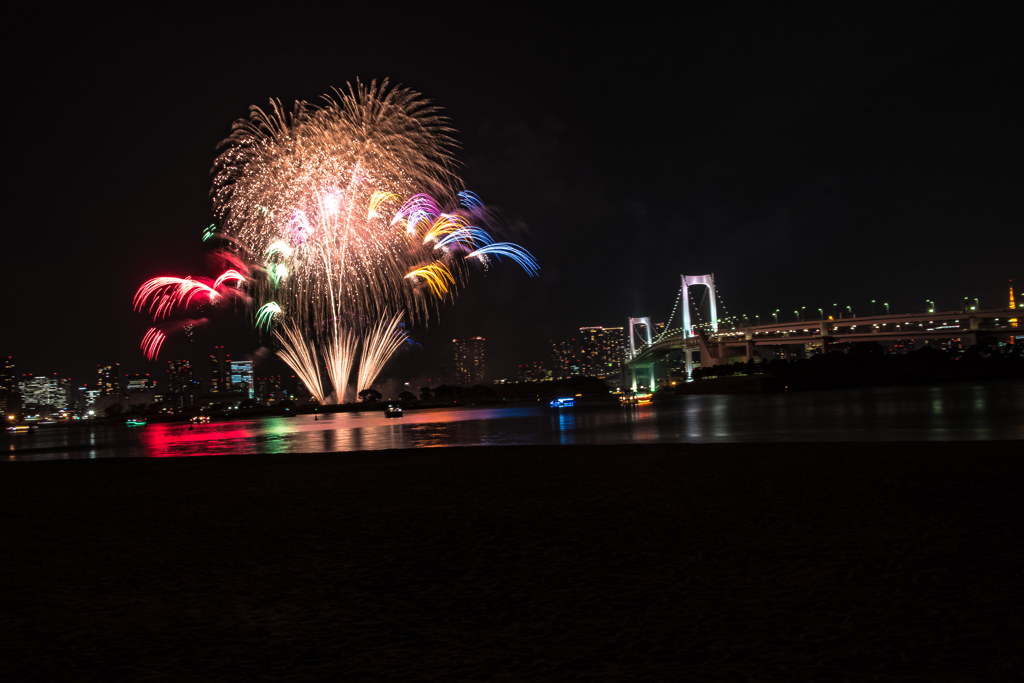 思いもよらなかった花火