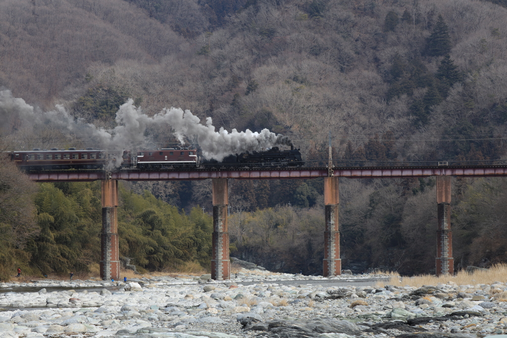 秩父鉄道　親鼻鉄橋