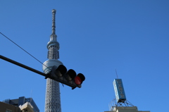 交差点のある風景