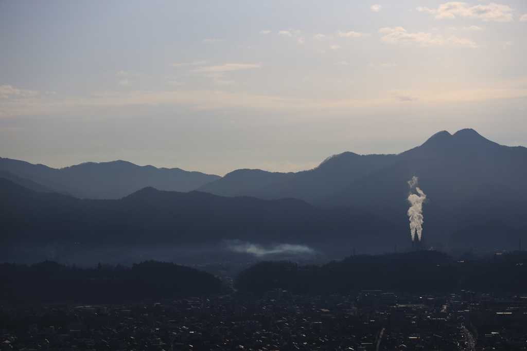 秩父の朝