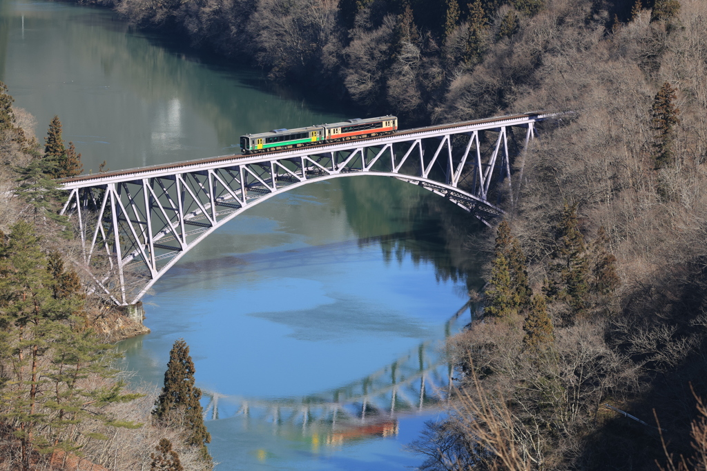 【フォトログ】第一只見川橋梁