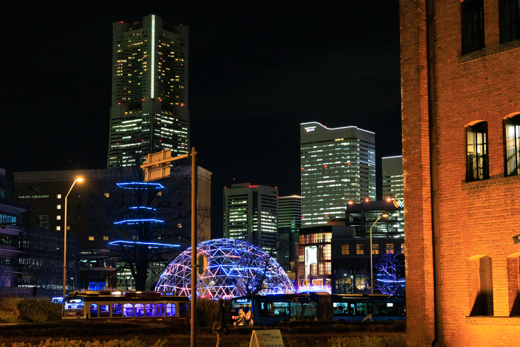 【フォトログ】横浜港の夜景-1