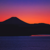 【フォトログ】狭山湖からの富士夕景