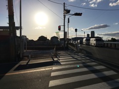 夕日