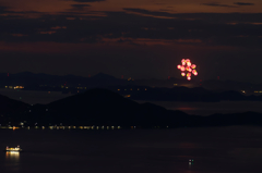 赤の競演