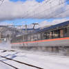 雪路を疾走