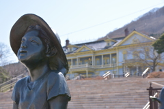 元町公園の少女