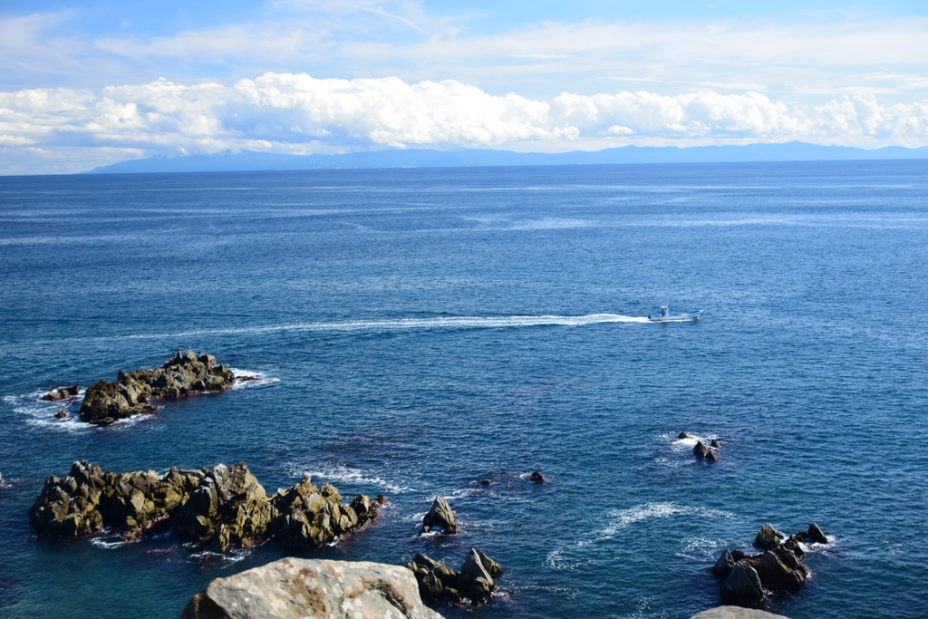 立待岬から