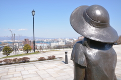 元町公園の少女
