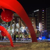 函館駅前のイルミネーション