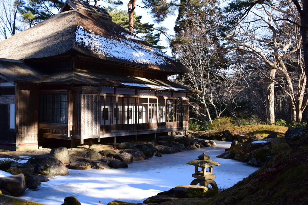 雪のない穏やかな冬