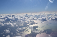 海と雲と空と