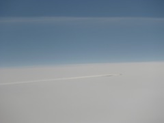 雲の上を滑る