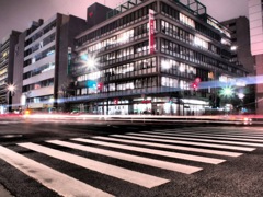 芝郵便局前