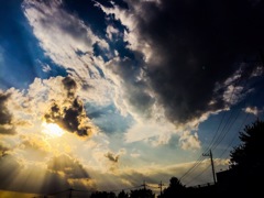 太陽のシャワー