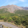 桜島から見た北岳と南岳