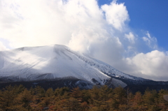 浅間山 冬