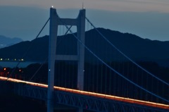 瀬戸大橋の光