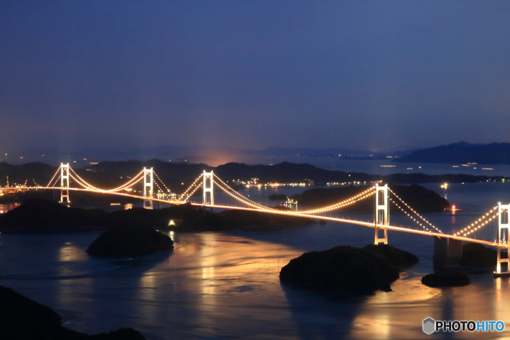 しまなみ海道　来島海峡大橋