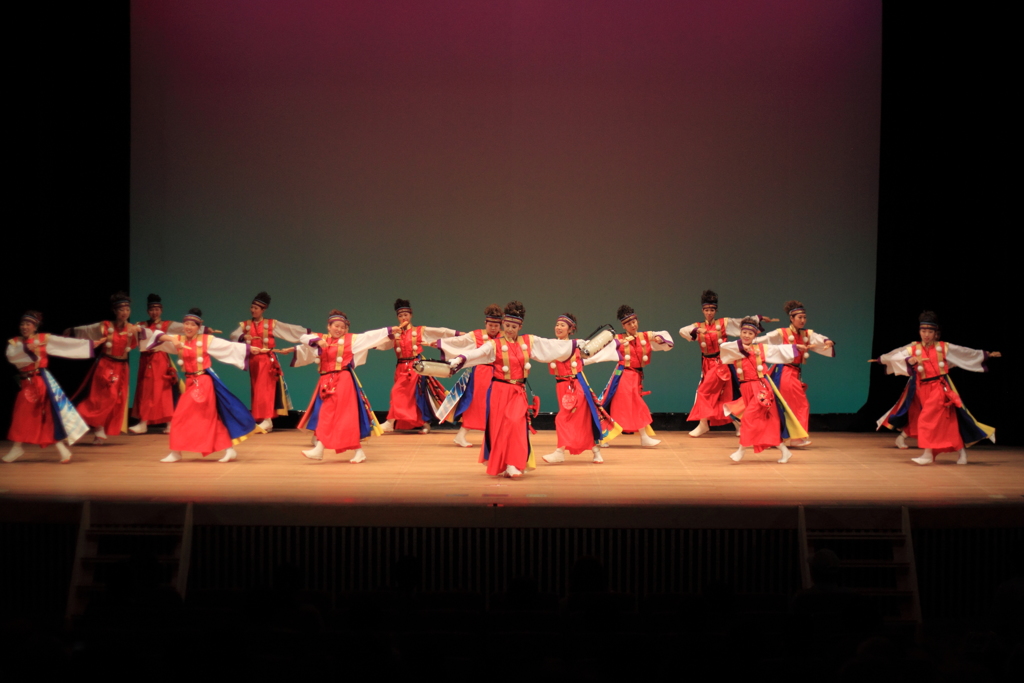 涼しい館内で・・よさこい・・シニアには嬉しい！　