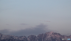 ピンクムーン見れないかと諦めた空