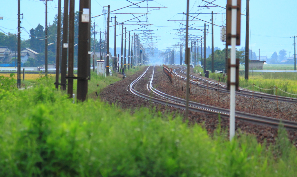 線路は続く。。