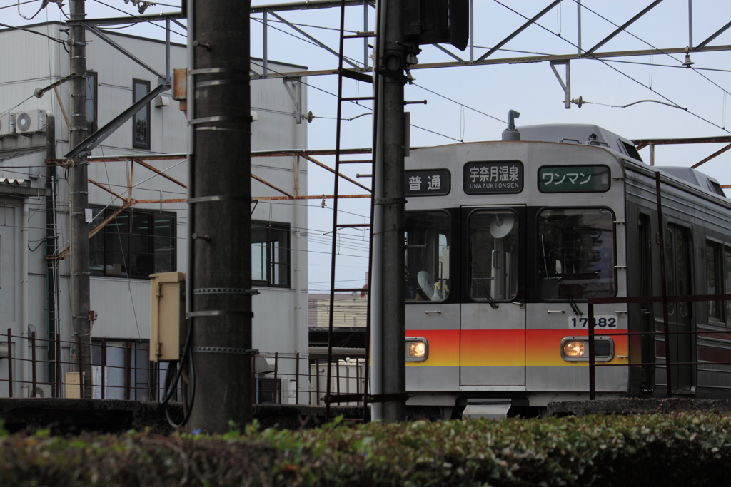 ワンマン電車・・宇奈月温泉行～