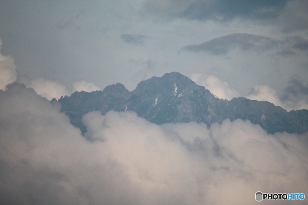 立山連峰　剱岳　２