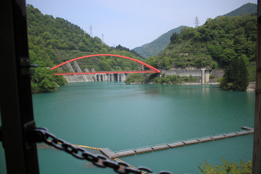 トロッコ列車より眺める絶景