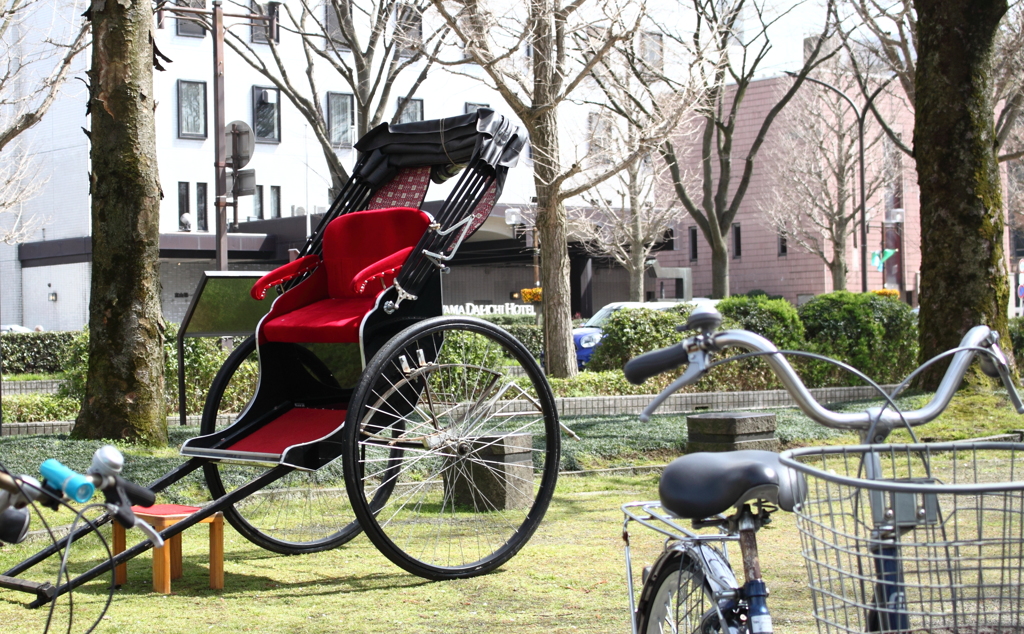 人力車　お客様まち