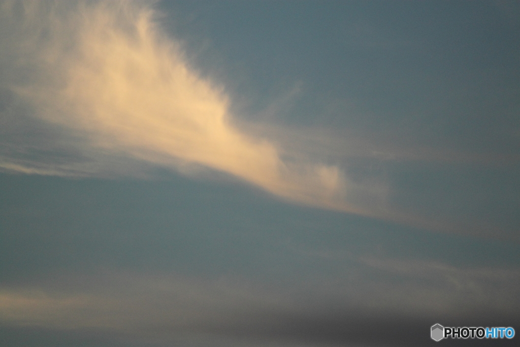 今朝の雲