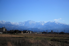 晴れ～立山連峰を撮りに.・・いそいそと