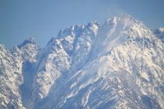 冷え込みが強かったですが見事な晴天の中の立山連峰剱岳