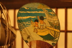 昔懐かし質素な団扇