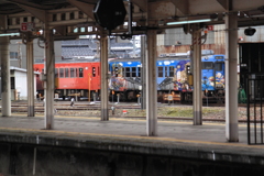 忍者ハットリくん電車待機中