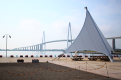 日本海側最大の斜張橋・・新湊大橋