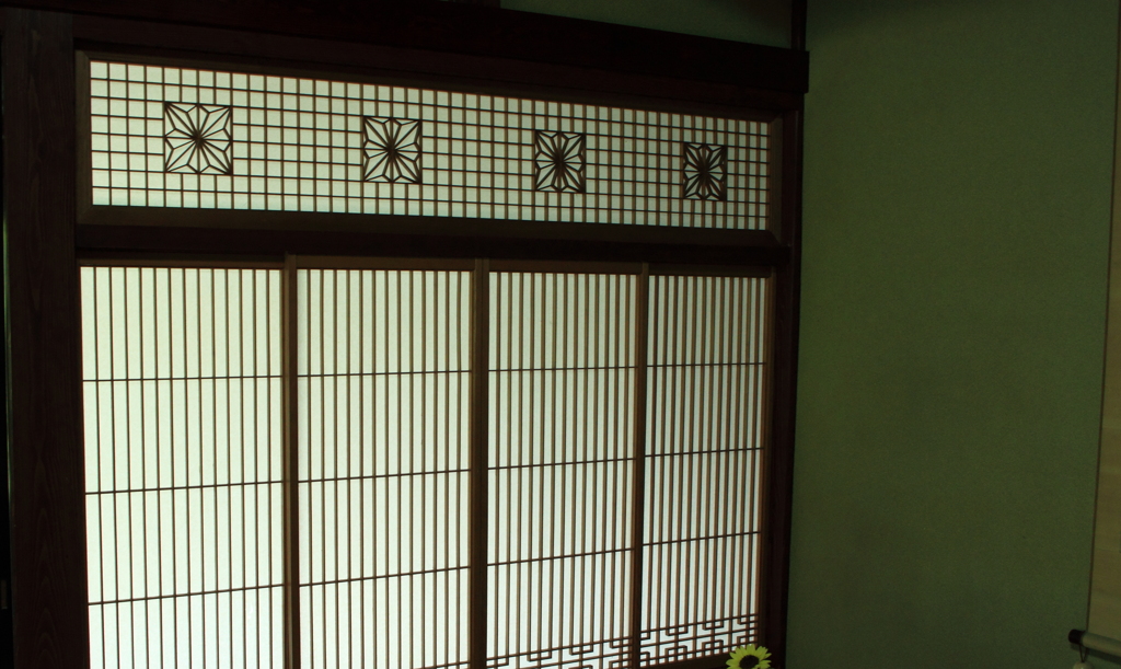 繊細な作りが素敵な座敷建具