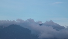 雲の中の立山