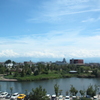 環水公園を望む