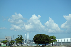 思いっきりの青い空・・夏が目のまえ