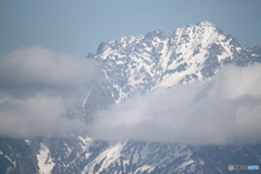 立山連峰　剱岳