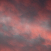 今朝の空・雲
